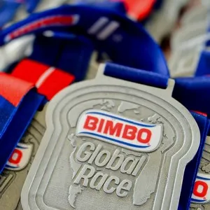 Ceremonia de premiación de la Bimbo Global Race Colombia