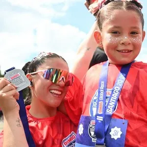 Ambiente en la zona de concentración de la Bimbo Global Race