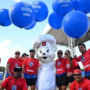 Equipo de pacers de la Bimbo Global Race 2026