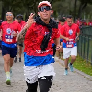 Familias participando en Bimbo Global Race 2026