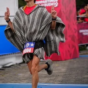 Participantes disfrutando el día de carrera Bimbo Global Race 2026