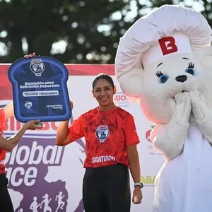 Participantes en la ruta de Bimbo Global Race 2026