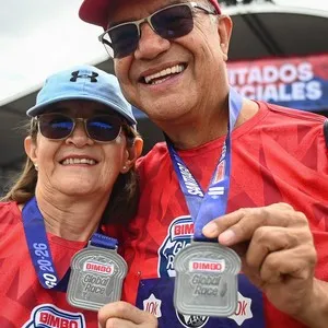 Participantes viviendo el día de carrera Bimbo Global Race 2026