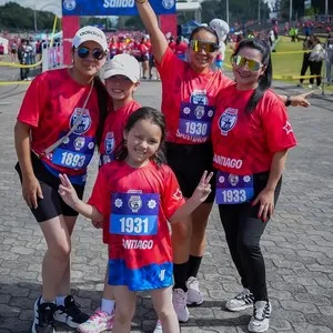 Ambiente en la meta Bimbo Global Race 2026