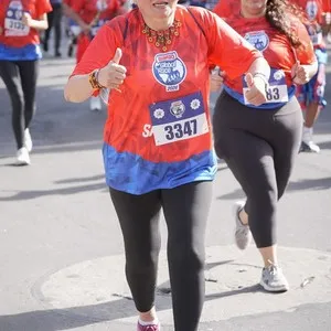Público disfrutando las activaciones Bimbo Global Race 2026