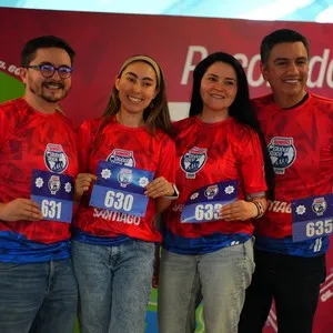 Participantes disfrutando la experiencia previa a la carrera en la Bimbo Global Race 2026