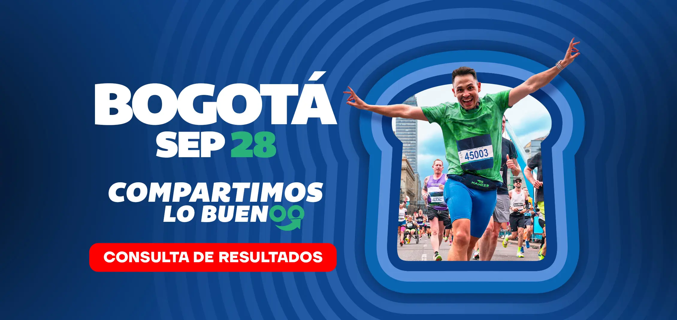 imagen de campaña Bimbo Global Race Colombia 2025